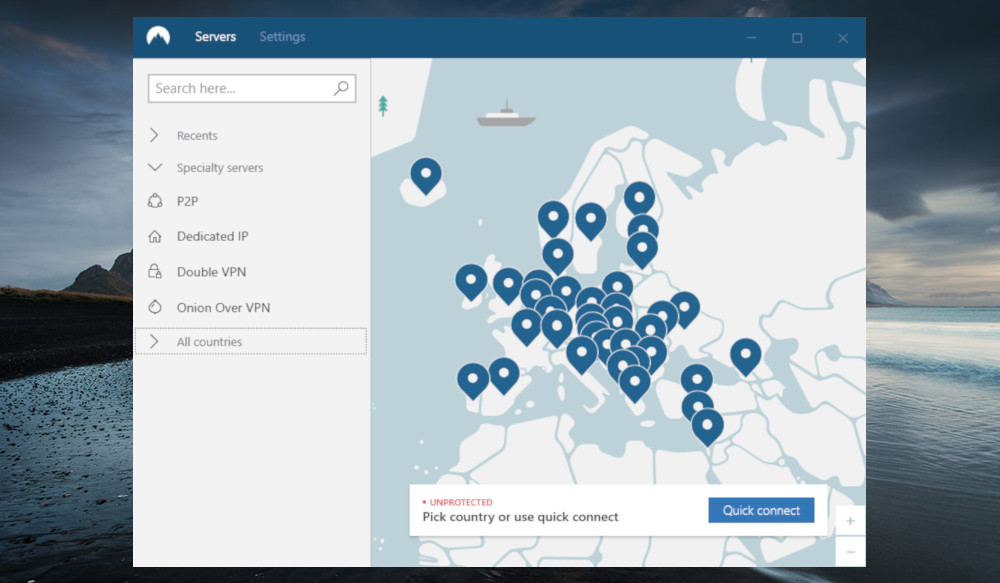 NordVPN's best in class VPN client