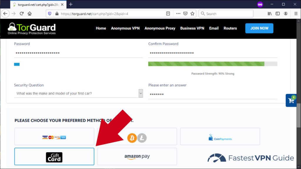 How to Buy a VPN With a Gift Card - These Are Your Options