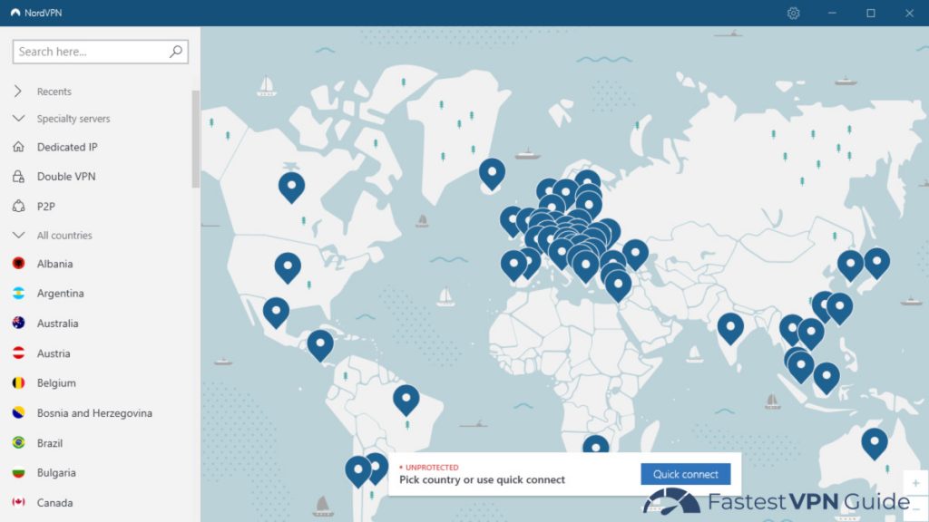 nordvpn dedicated ip servers