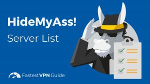 HideMyAss! server list