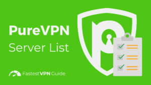 PureVPN server list